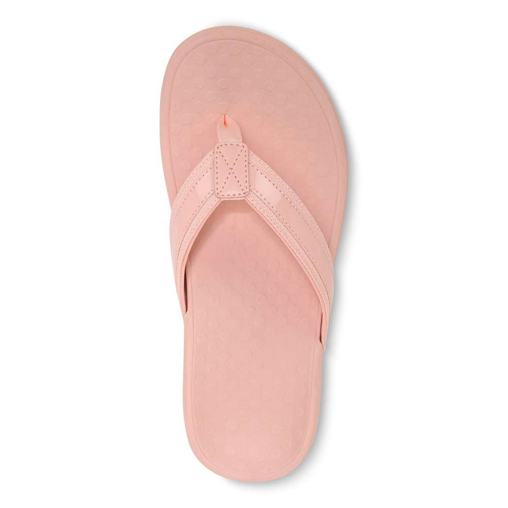 Islander Toe Post Sandal - Roze Patent