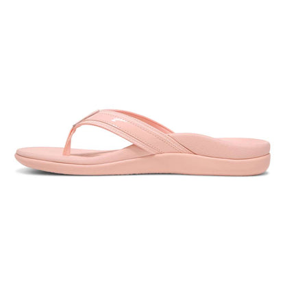 Islander Toe Post Sandal - Roze Patent