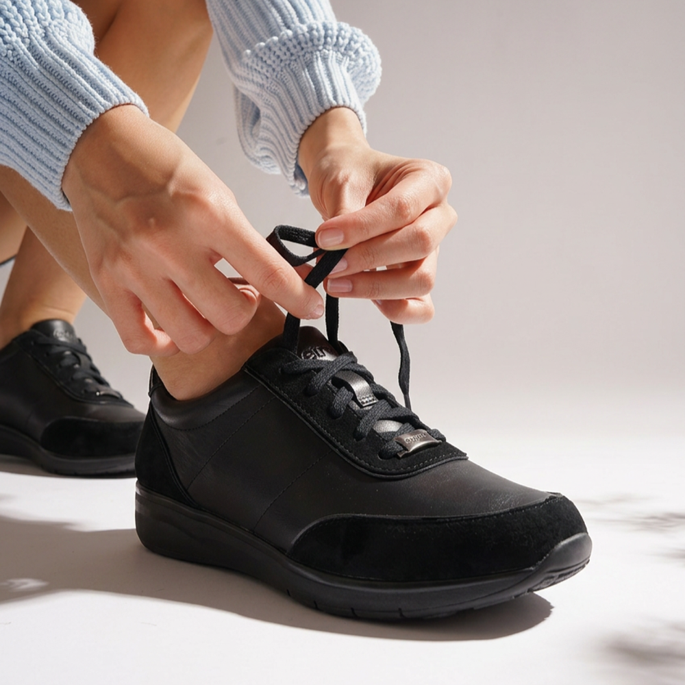 Ivy Sneaker - Black