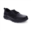 Jackson Lace-Up Work Shoe - Black