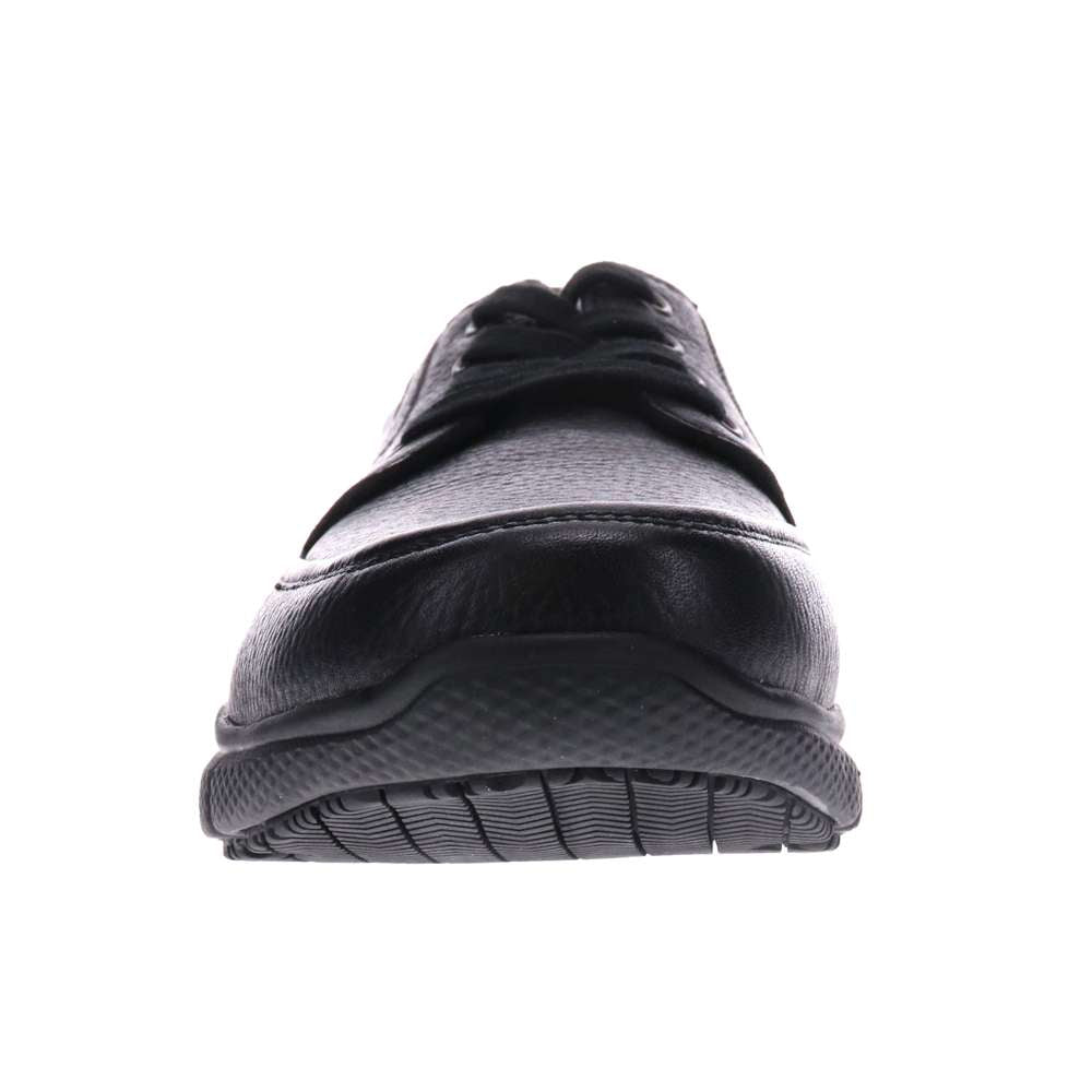 Jackson Lace-Up Work Shoe - Black