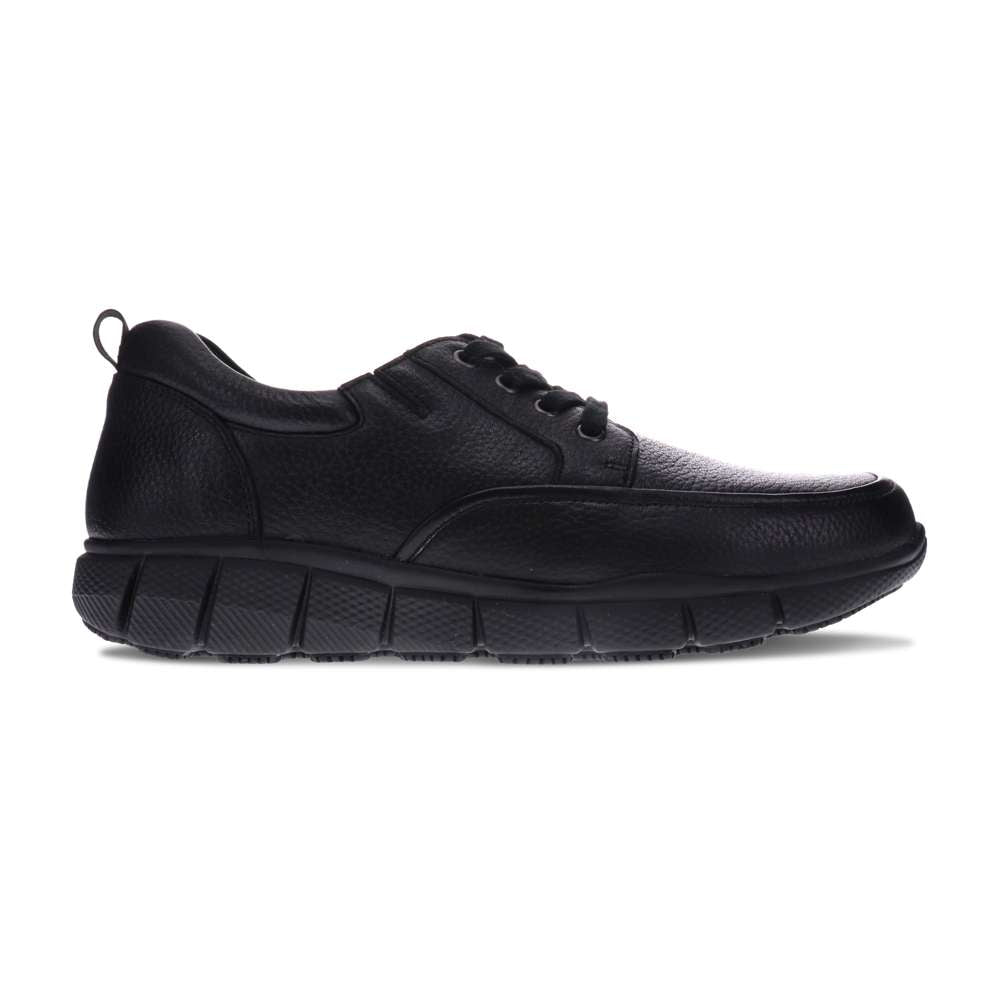 Jackson Lace-Up Work Shoe - Black
