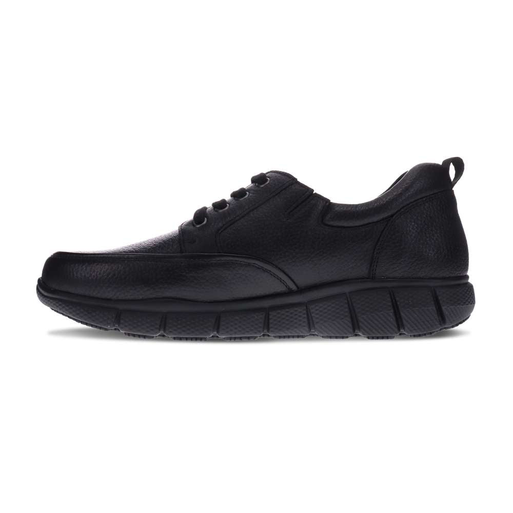 Jackson Lace-Up Work Shoe - Black