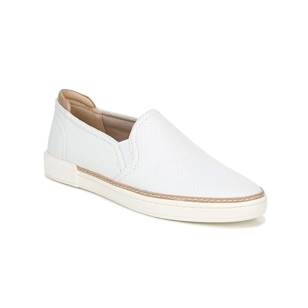 Jade Slip-On Sneaker - White Leather