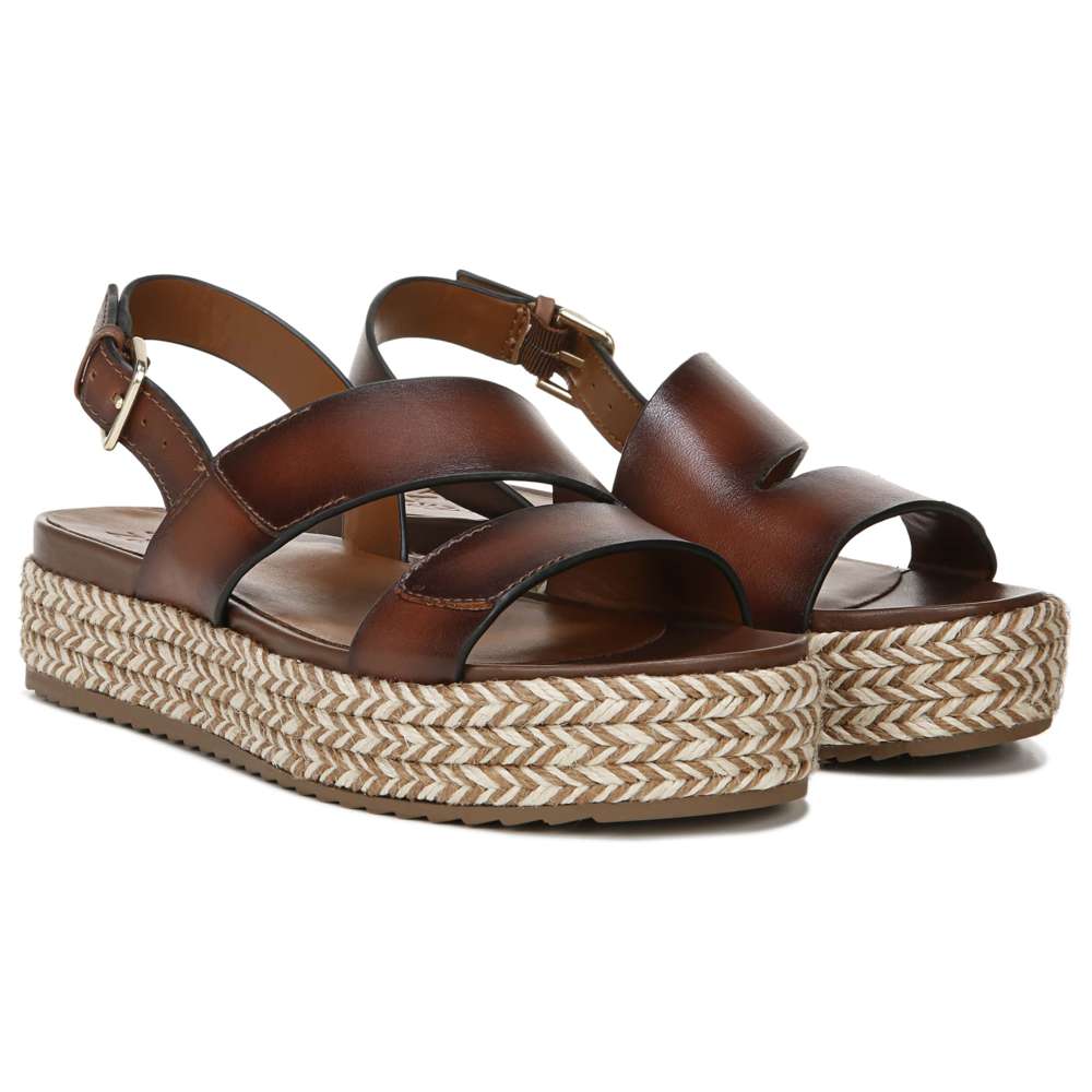 Jasmin Platform Sandal - Brown