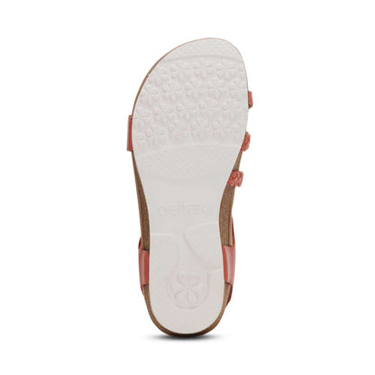 Jillian Braided Strap Sandal - Antique Rose