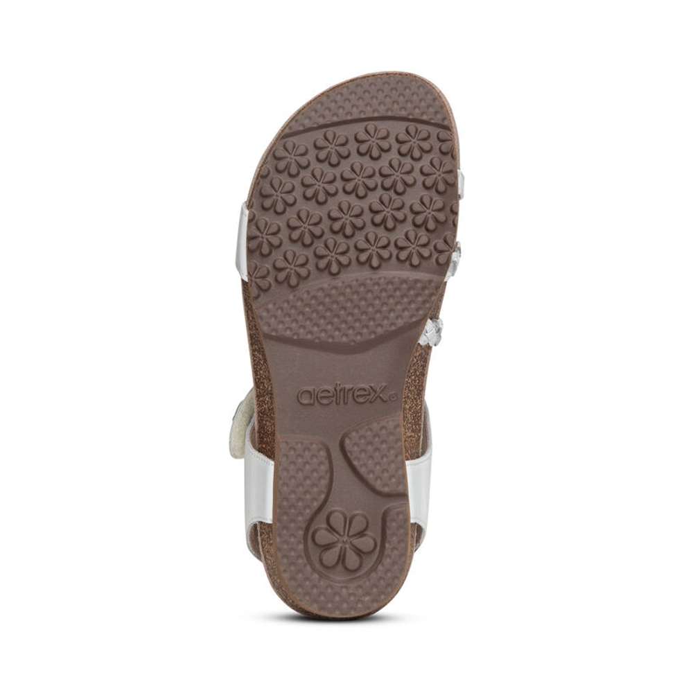 Jillian Braided Strap Sandal - White