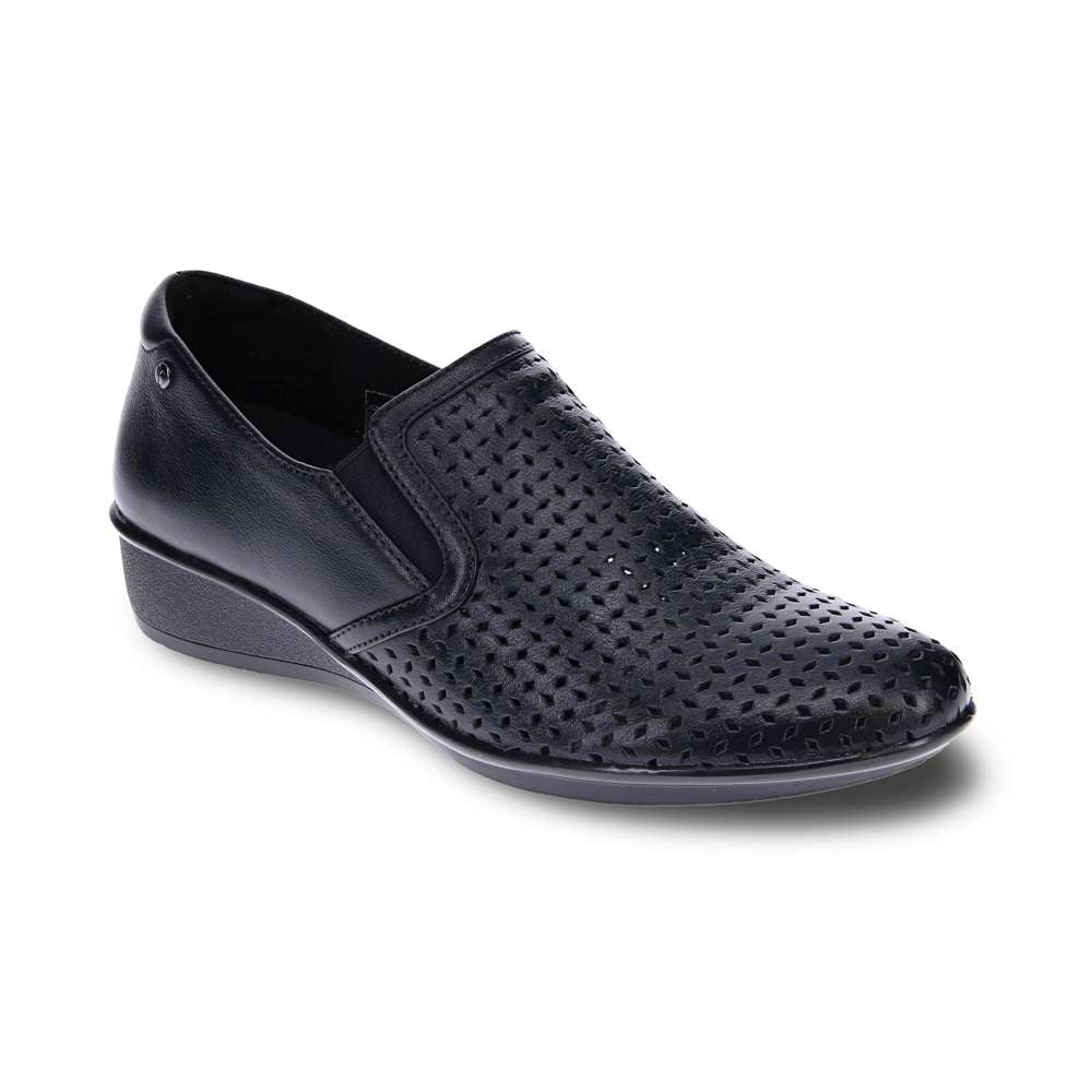 Jordan Wedged Slip-On - Black