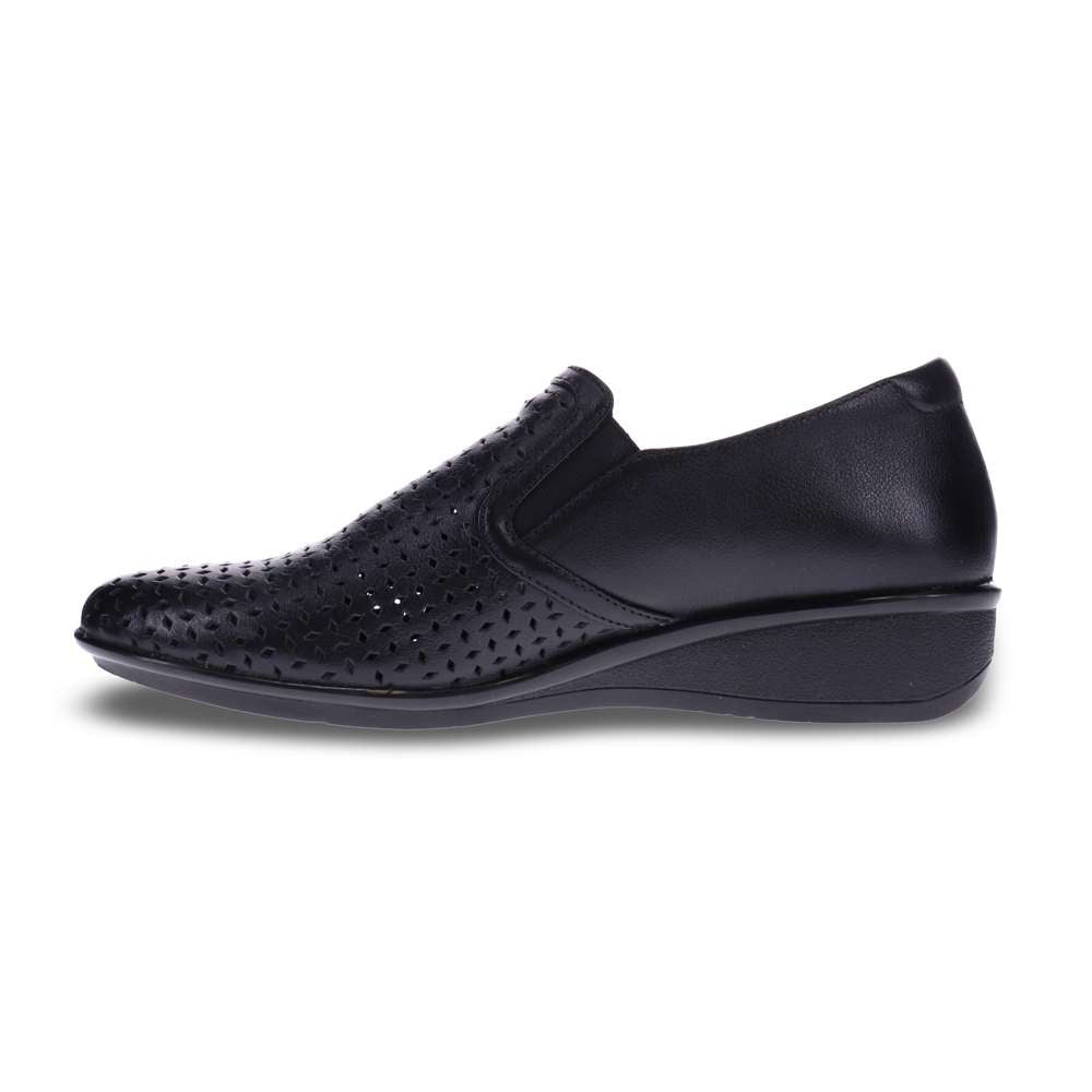 Jordan Wedged Slip-On - Black