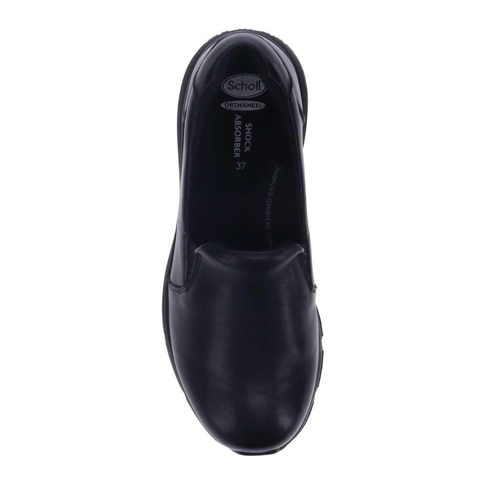 June Slip-On Work Shoe - Black
