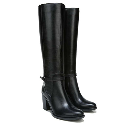 Kalina Knee High Boot - Black