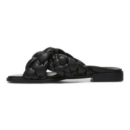 Kalina Slide - Black Nappa