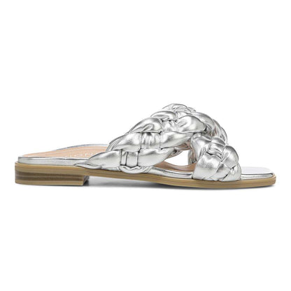 Kalina Slide - Silver Metallic