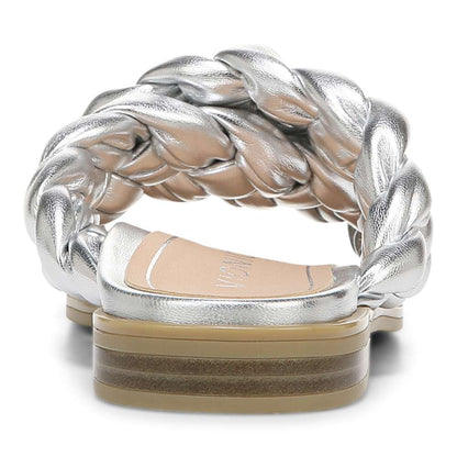 Kalina Slide - Silver Metallic