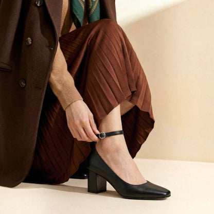 Karina Ankle Heel - Black