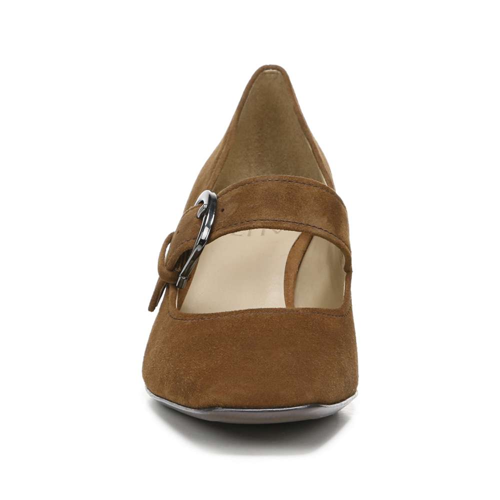 Karissa Mary-Jane Pump - Chestnut