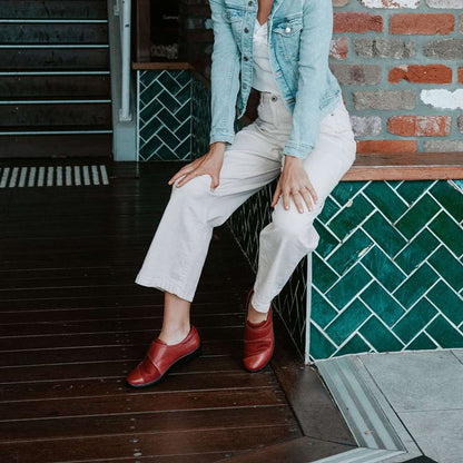 Karley Casual - Dark Red