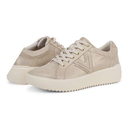 Kearny Lace-Up Casual Sneaker - Soft Gold