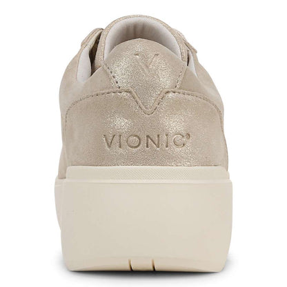 Kearny Lace-Up Casual Sneaker - Soft Gold