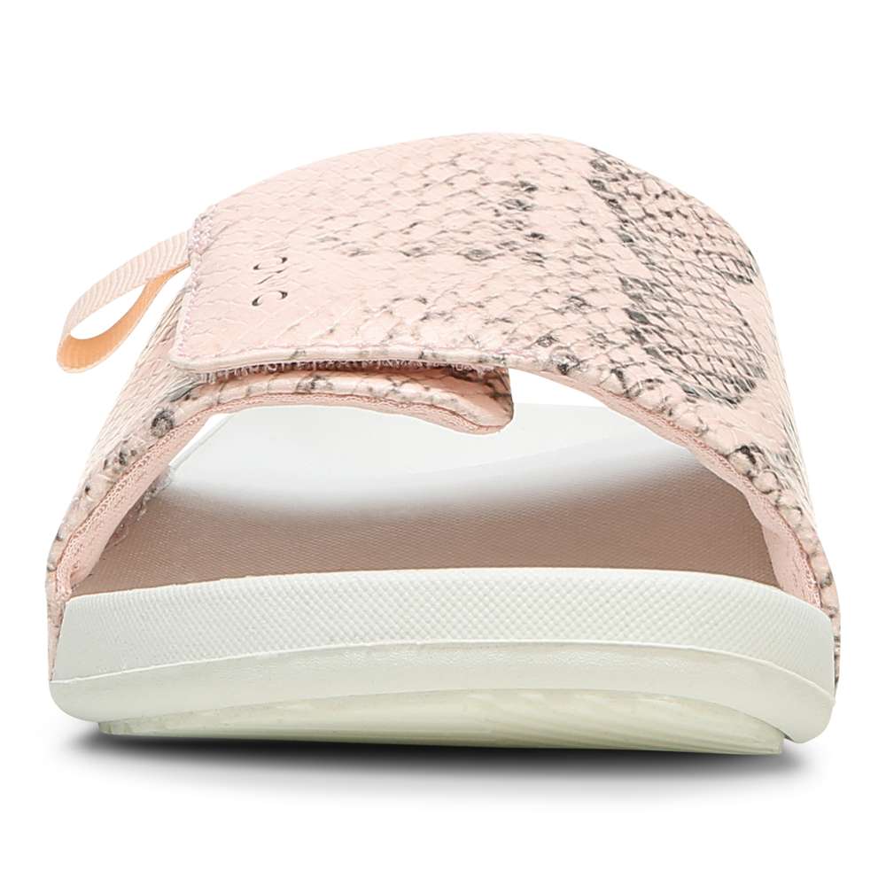 Keira Slide - Pale Blush Snake