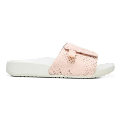 Keira Slide - Pale Blush Snake