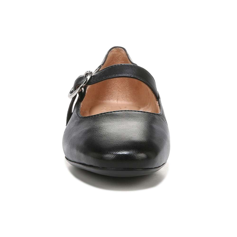 Kelly Mary-Jane Flat - Black