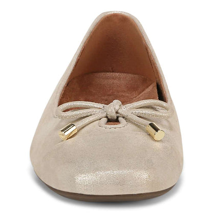 Klara Ballet Flat - Gold Leather
