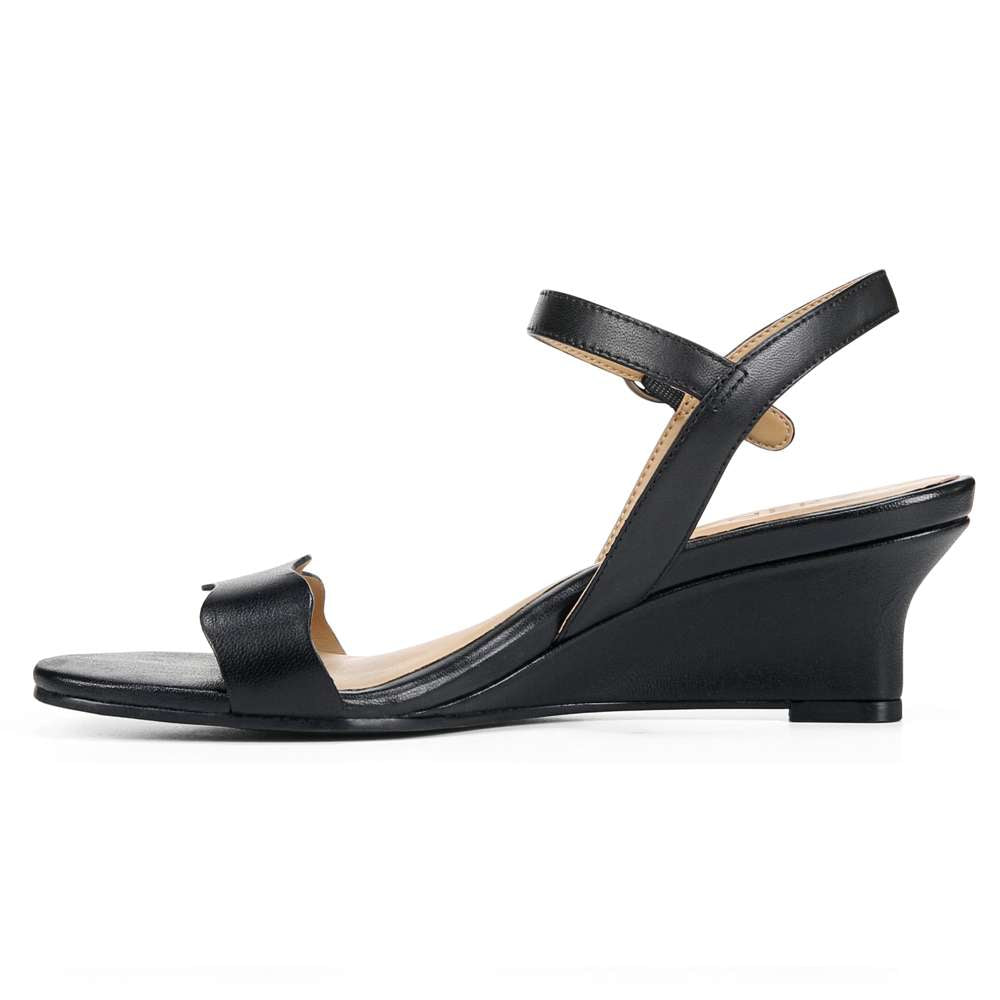 Lacey Wedge - Black