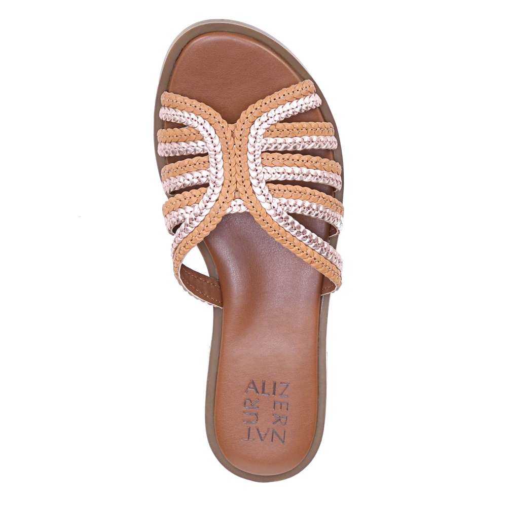 Lane Slide - Tan Multi
