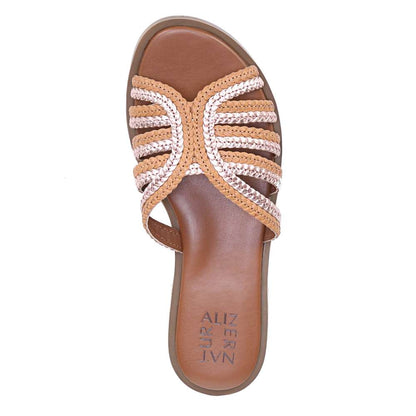 Lane Slide - Tan Multi