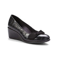 Lena Wedge - Black