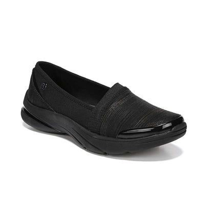 Lollipop Slip-On Casual Sneaker - Black/Gold Shimmer