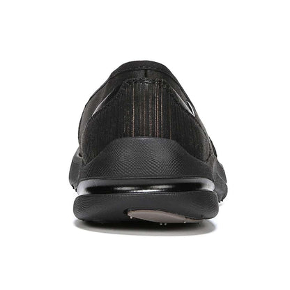 Lollipop Slip-On Casual Sneaker - Black/Gold Shimmer
