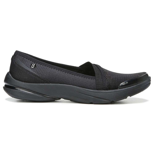 Lollipop Slip-On Casual Sneaker - Black Knit