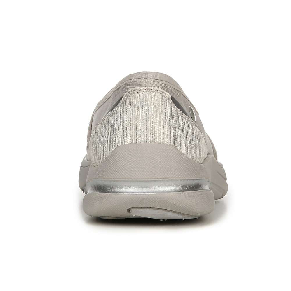 Lollipop Slip-On Casual Sneaker - White/Gold Shimmer