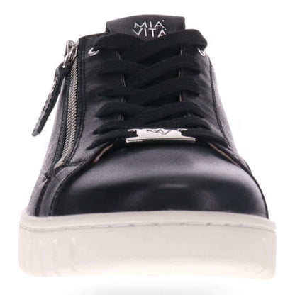 Luna Zip Casual Sneaker - Black