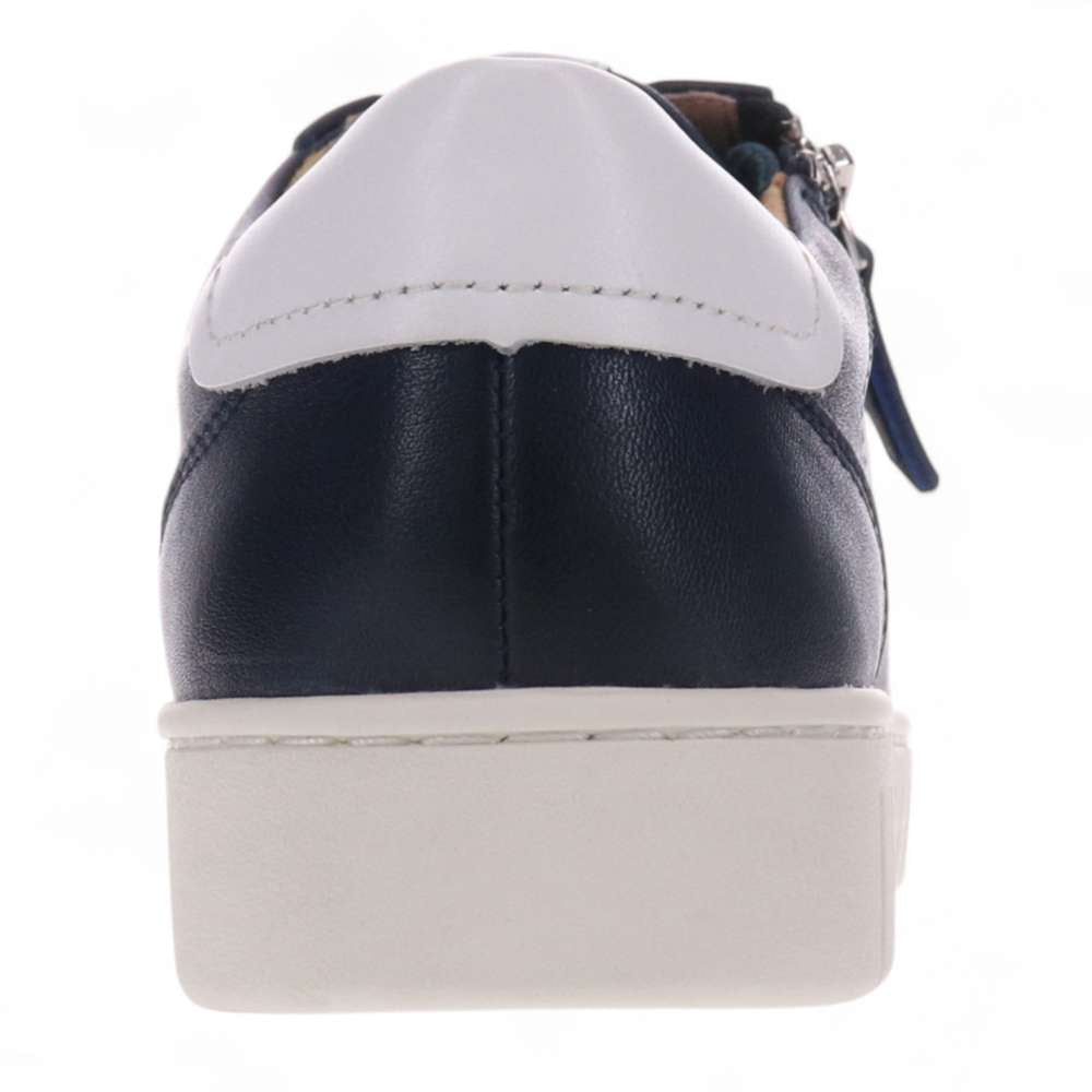 Luna Zip Casual Sneaker - Royal Blue