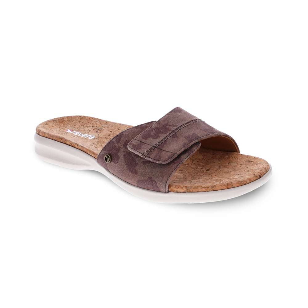 Macau II Slide - Cognac Camo