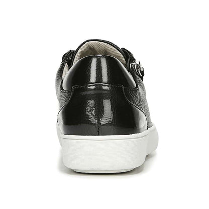 Macayla Casual Sneaker - Black Leather