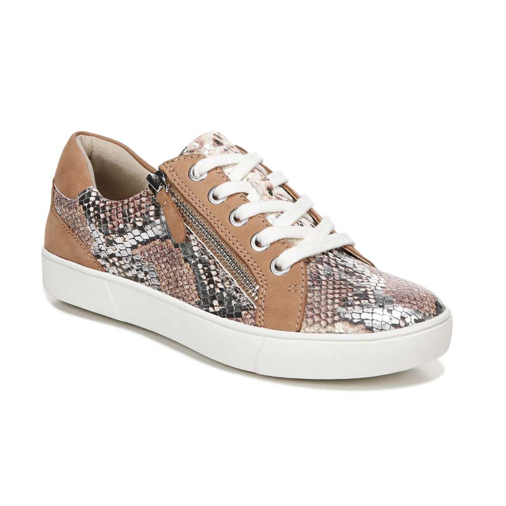 Macayla Casual Sneaker - Brown Snake