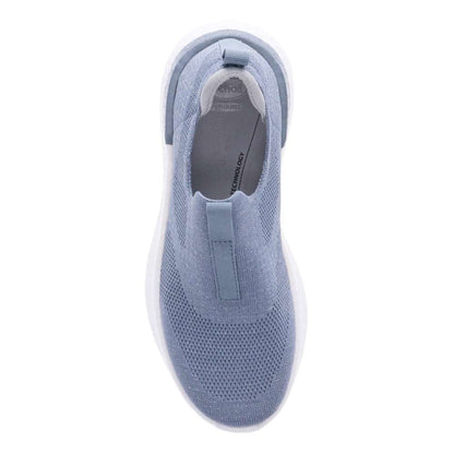Maggie Slip-On Casual Sneaker - Grey/Silver