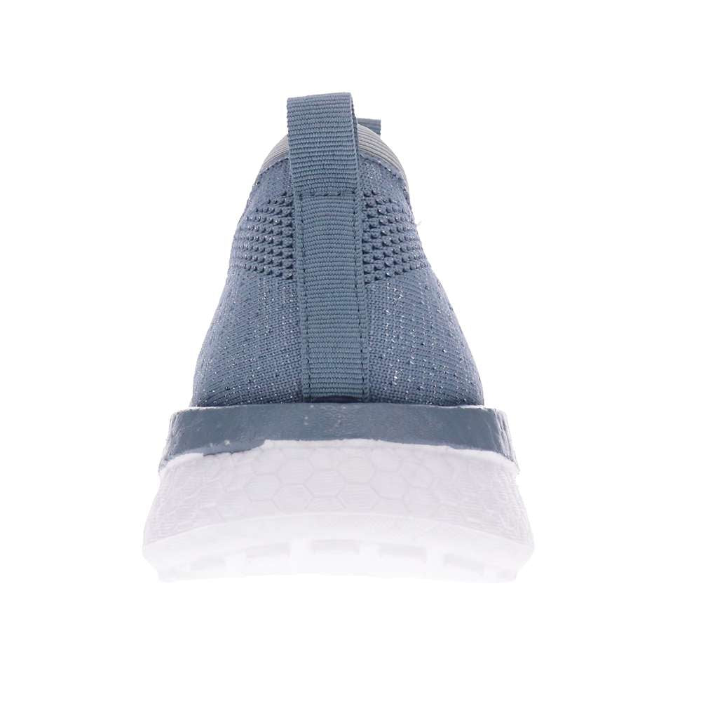 Maggie Slip-On Casual Sneaker - Grey/Silver