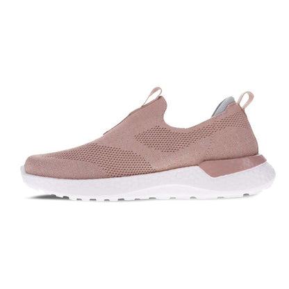 Maggie Slip-On Casual Sneaker - Mauve/Silver