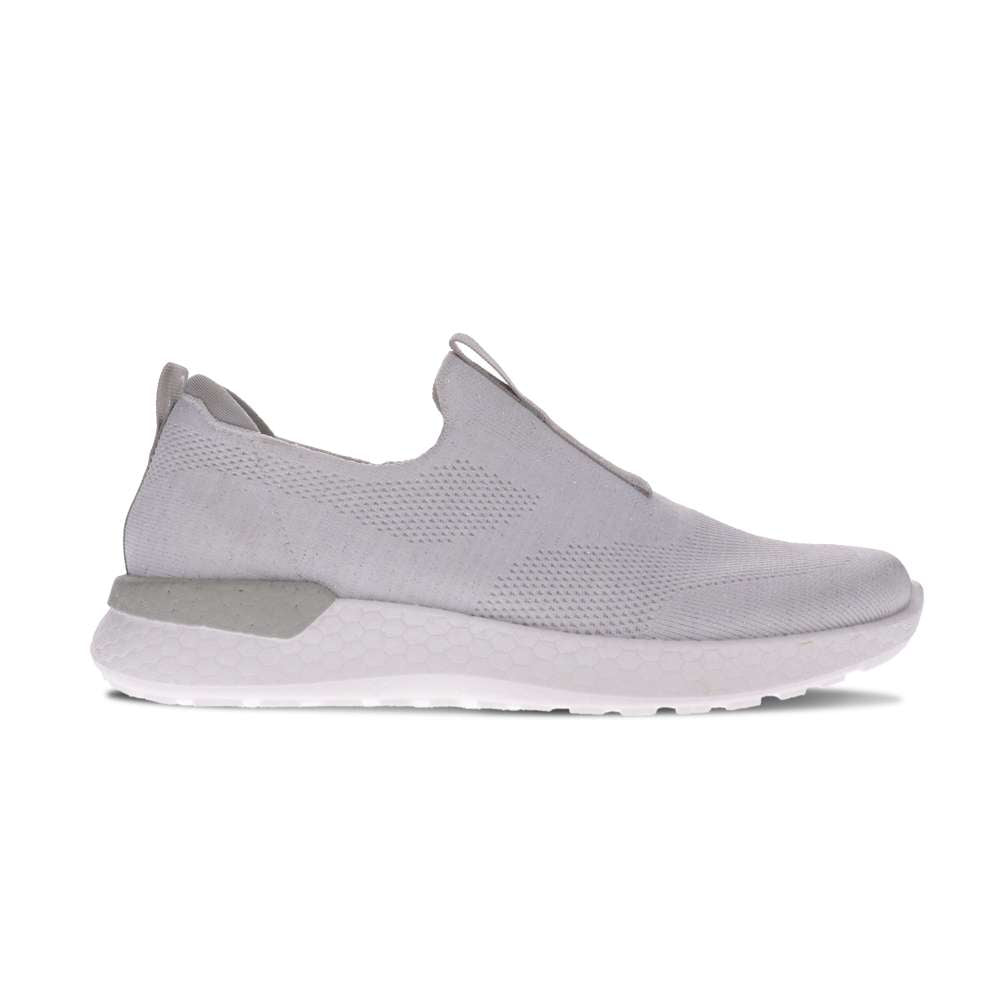 Maggie Slip-On Casual Sneaker - White/Silver
