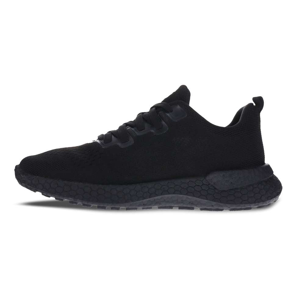 Maisie Lace-Up Active Sneaker - Black