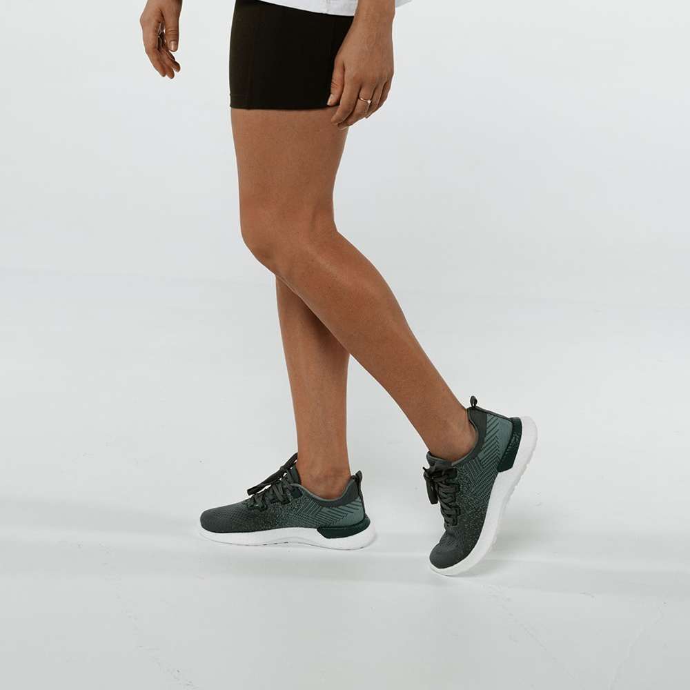 Maisie Lace-Up Active Sneaker - Blue/Dark Blue