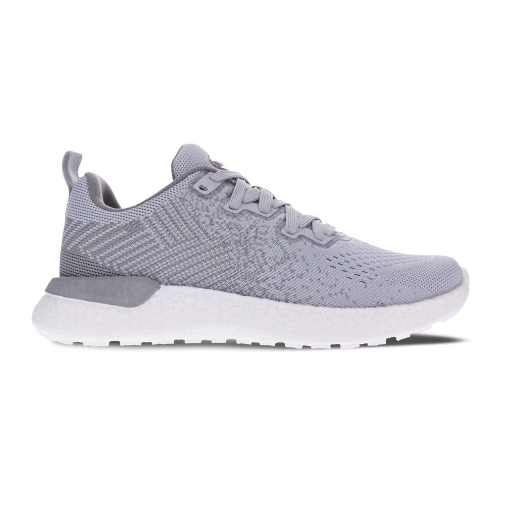 Maisie Lace-Up Active Sneaker - Light Grey