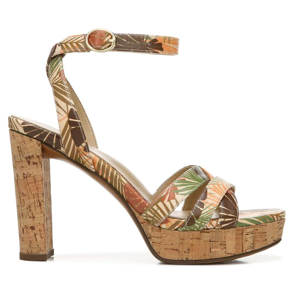 Mallory Dress Sandal - Natural Multi