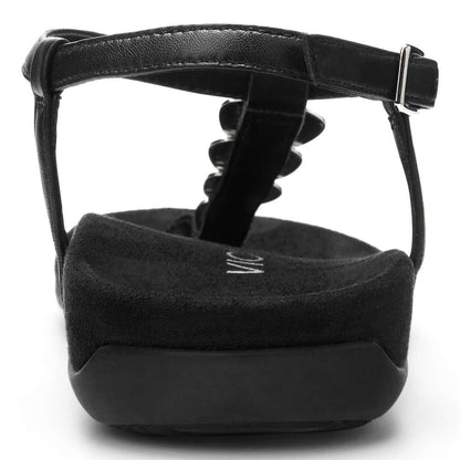 Miami T-Strap Sandal - Black