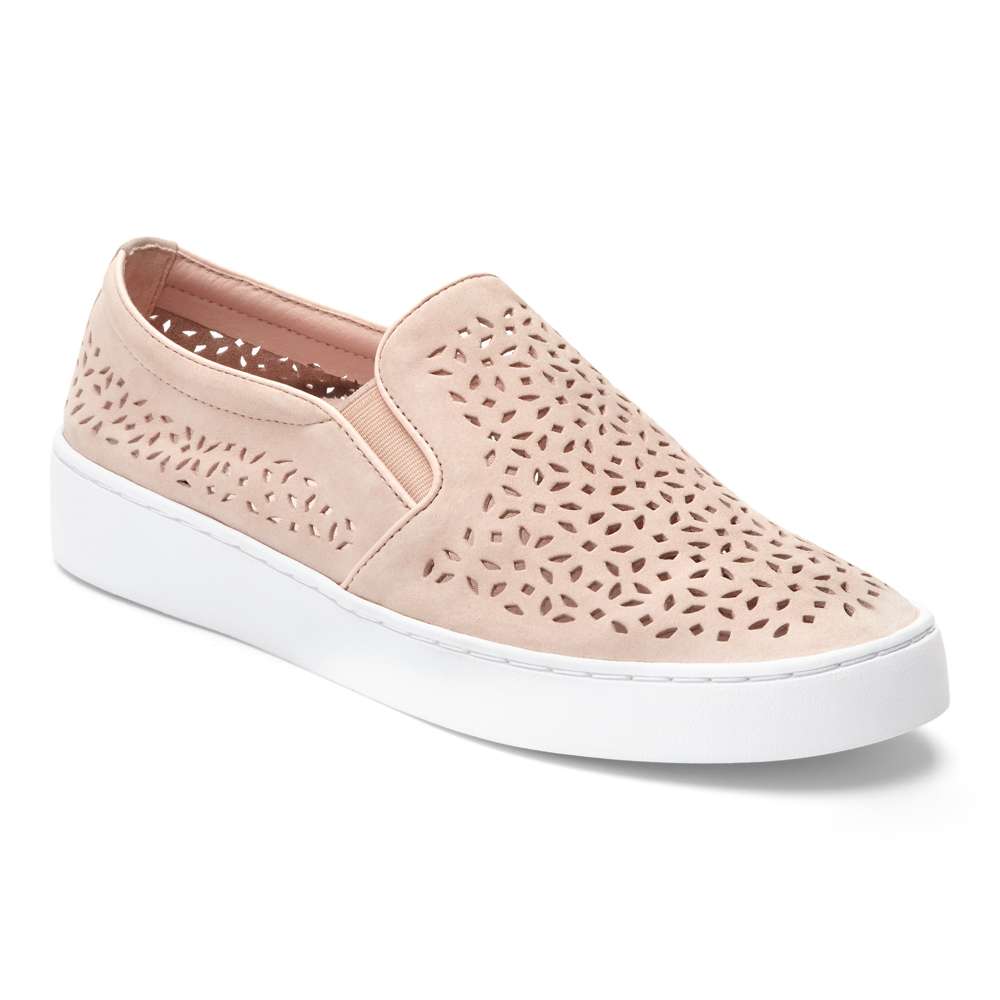 Midi Perf Slip-On Sneaker - Dusty Pink